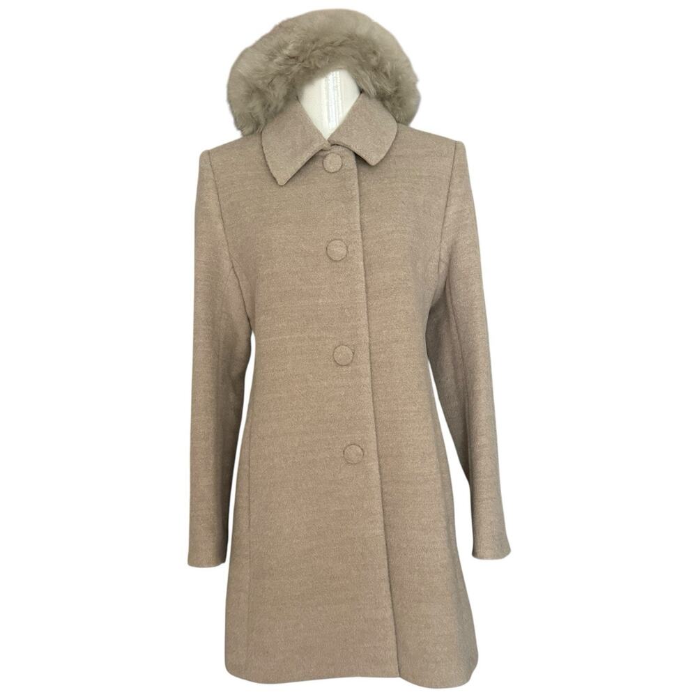 ALL ALPACA Alessia Arena Baby Alpaca And Wool Blend Jacket And Hat Size S